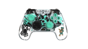 PDP REALMz™ Wireless Controller: Minecraft Steve Diamond Print